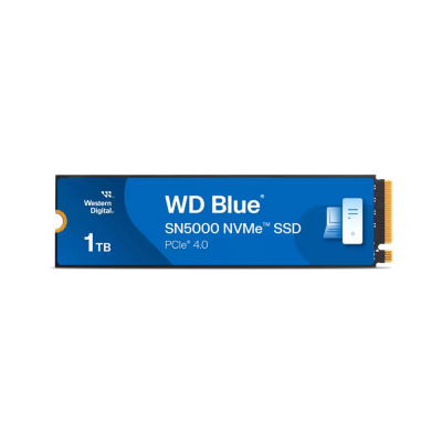 Ổ cứng gắn trong SSD WD Blue SN5000 NVMe SSD 1TB PCIe Gen 4x4, 5Y WTY_WDS100T4B0E-00CNZ0