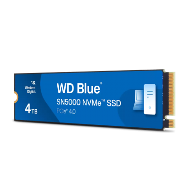 Ổ cứng gắn trong SSD WD Blue SN5000 NVMe SSD 4TB PCIe Gen 4x4, 5Y WTY_WDS400T4B0E-00BKY0