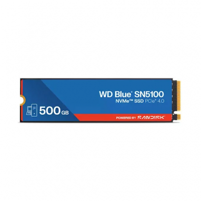 Ổ cứng gắn trong SSD WD- 500GB SN5100 M.2 PCIe Gen4 NVMe- WDS500G5B0E