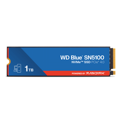 Ổ cứng gắn trong SSD WD- 1TB SN5100 M.2 PCIe Gen4 NVMe- WDS100T5B0E