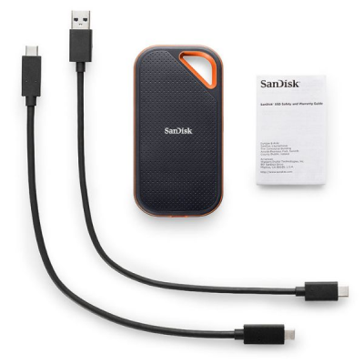 Ổ cứng SSD (GN) SanDisk Extreme Pro- 4TB- usb3.2, Type C& A- SDSSDE81-4T00-G25