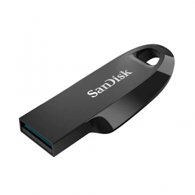 Thanh nhớ ngoài (USB) SanDisk Ultra Curve Gen 1 Flash Drive, CZ550 256GB, USB3.2, Black