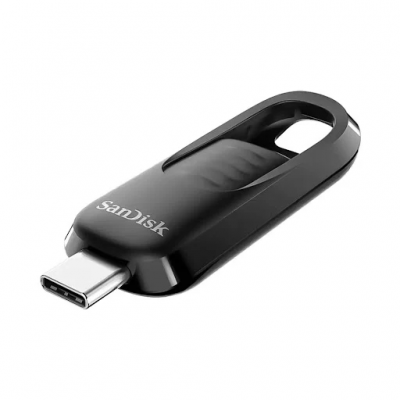 Bộ nhớ ngoài SanDisk 128G SDCZ480-128G-G46,USB 3.2, Ultra Slider, màu đen
