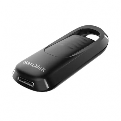 Bộ nhớ ngoài SanDisk 128G SDCZ480-128G-G46,USB 3.2, Ultra Slider, màu đen