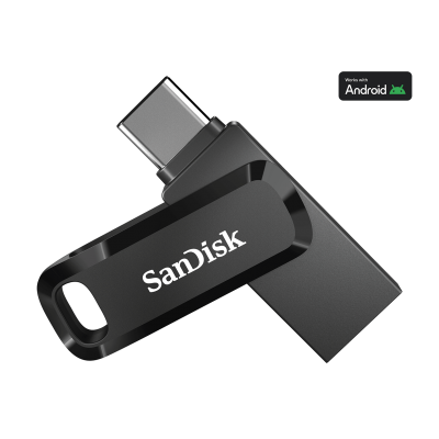 Thanh nhớ ngoài (USB) SanDisk Ultra Dual Drive Go USB3.1/Type C, 64GB, Black, 
