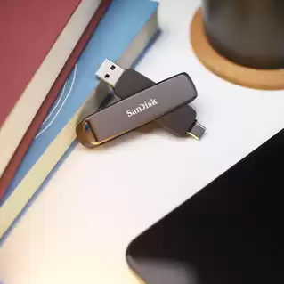 Thanh nhớ ngoài SanDisk Extreme PRO- 512GB Swivel DDDE1 ULtra Dual Drive USB3.2 Gen1 Type C/Type A- SDDDE1-512G-G46