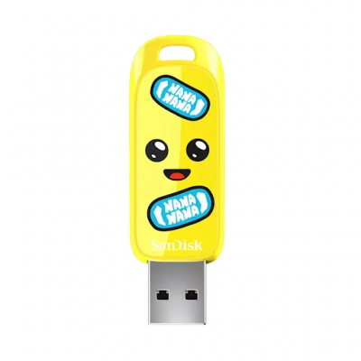 USB SanDisk Fortnite Peely Edition- 64GB USB 3.2,Ingot Type-A,130MB/s- SDCZIF-064G-G46 