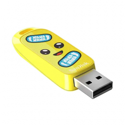 USB SanDisk Fortnite Peely Edition- 128GB USB 3.2,Ingot Type-A,130MB/s- SDCZIF-128G-G46 