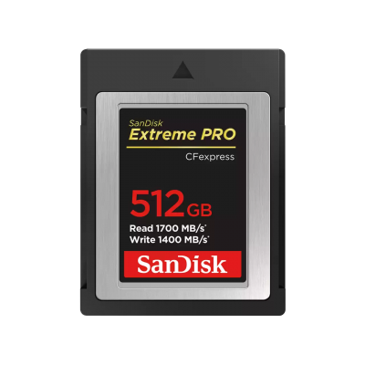 Thẻ nhớ SanDisk 512G Extreme Pro,1700/1400 MB/s,4x6- SDCFE-512G-GN4NN 