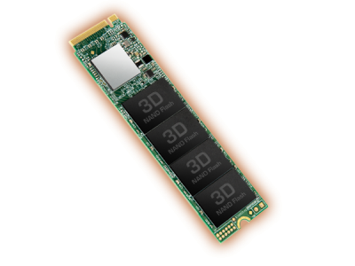 Ổ cứng gắn trong NVMe PCIe Gen3 x4, M.2 2280, QLC NAND, 500GB - TS500GMTE110Q