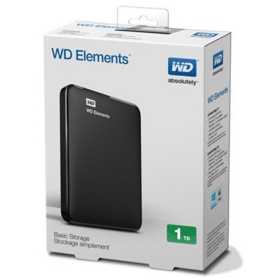 WD Elements 2.5 1TB WDBUZG0010BBK-WESN