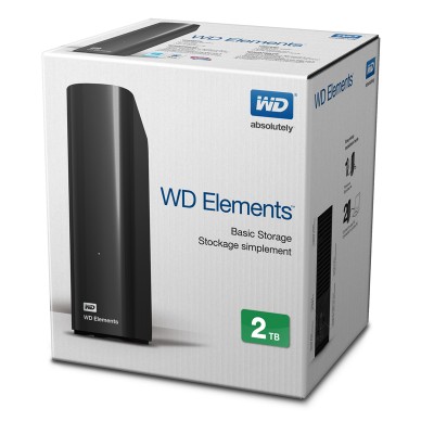 Ổ cứng WD Elements 2TB 3.5"-  WD20EZRZ
