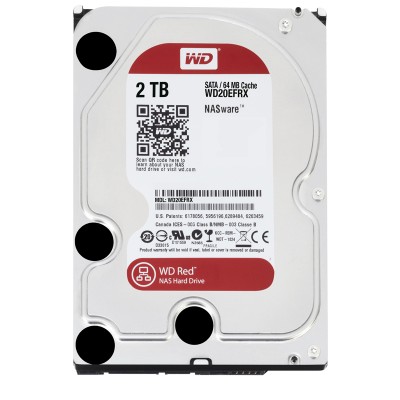  WD HDD Caviar Red 2TB 3.5"( WD20EFRX)
