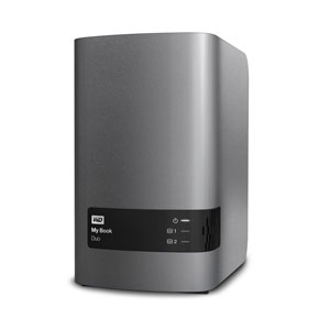 WD My Book Duo 4TB( WDBLWE0040JCH)