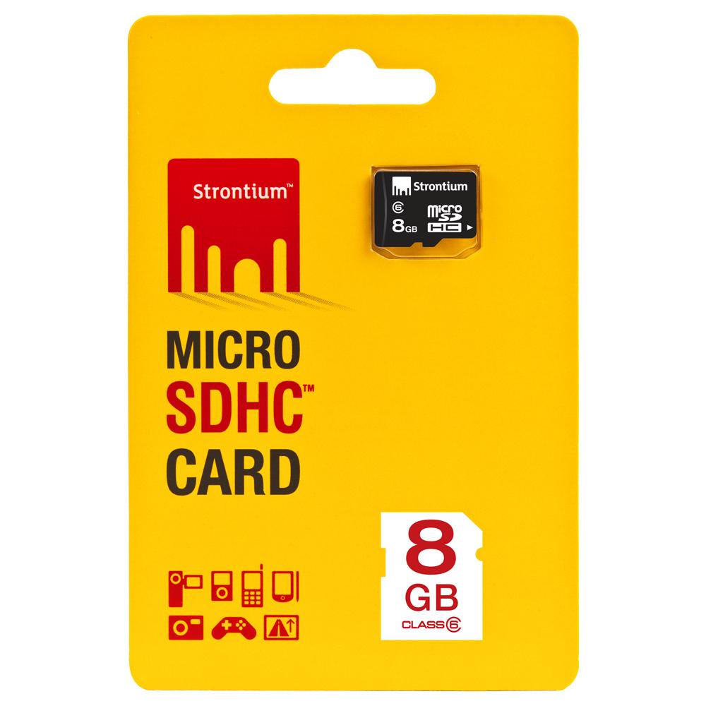 Thẻ nhớ Stronitium MicroSDHC 8GB Class 6