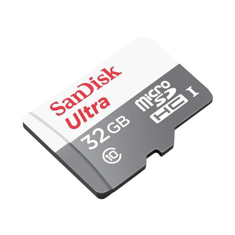 Thẻ nhớ SanDisk MicroSDHC Ultra 32GB C10 UHS-1 100MB/s - SDSQUNR-032G-GN3MN