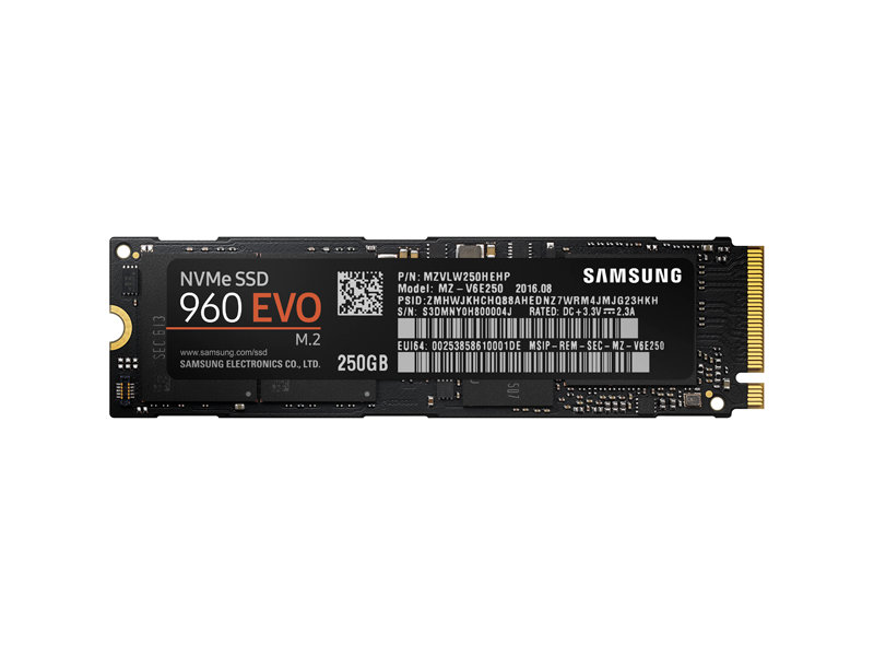 SSD Samsung 960 EVO PCIe NVMe M.2 2280 SSD Samsung 960 EVO PCIe NVMe M.2 2280
