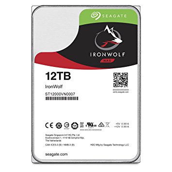 Ổ Cứng HDD NAS Seagate IronWolf 12TB -  ST12000VN0008