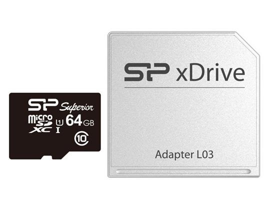 Silicon Power Micro xDrive L03 64GB For Mac - SP064GBSTXDU1V10AP