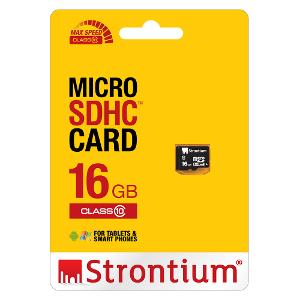 Thẻ nhớ Stronitium MicroSDHC 16GB Class 10 
