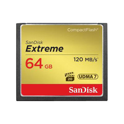 Thẻ nhớ CF Sandisk Extreme 64GB - 120MB/s SDCFXSB-064G-G46