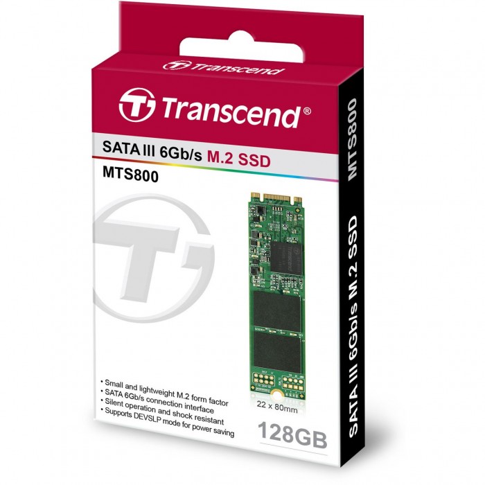 SSD Transcend M.2 Sata 128GB MTS800 TS128GMTS800