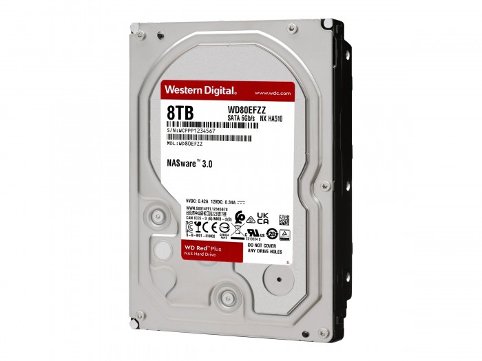Ổ cứng HDD WD Red Plus 8TB 3.5" - WD80EFZZ