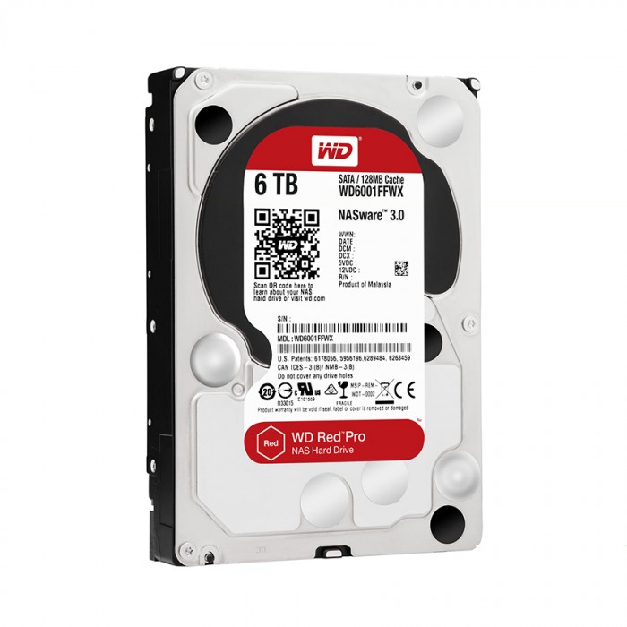  WD HDD Caviar Red Pro 6TB 3.5"( WD6002FFWX)