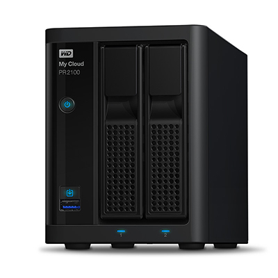 WD My Cloud PR2100 0TB WDBBCL0000NBK