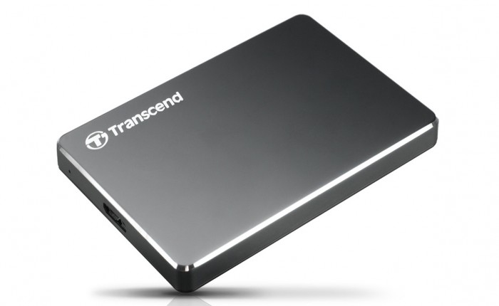 Transcend StoreJet 25C3 2TB Aluminum design Iron Gray 