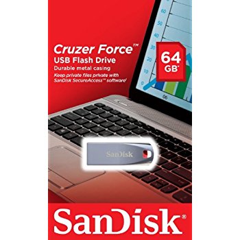 USB Sandisk Cruzer Force CZ71 64GB - SDCZ71-032G-Z35
