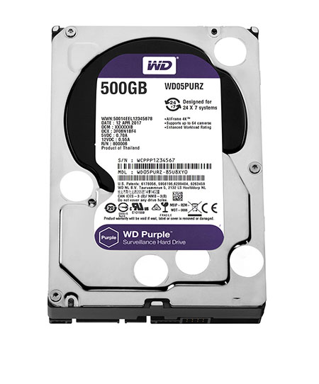 Ổ cứng WD Purple 500GB WD05PURZ