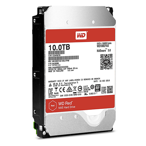WD HDD Caviar Red 10TB 3.5" WD100EFAX