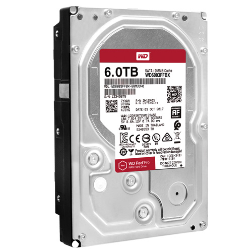 Ổ cứng HDD WD Red Pro 6TB 3.5" - WD6003FFBX