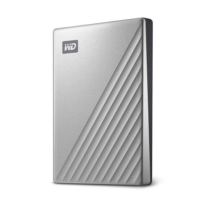 Ổ cứng di động 2TB WD My Passport Ultra USB Type-C 3.0 Bạc WDBC3C0020BSL-WESN