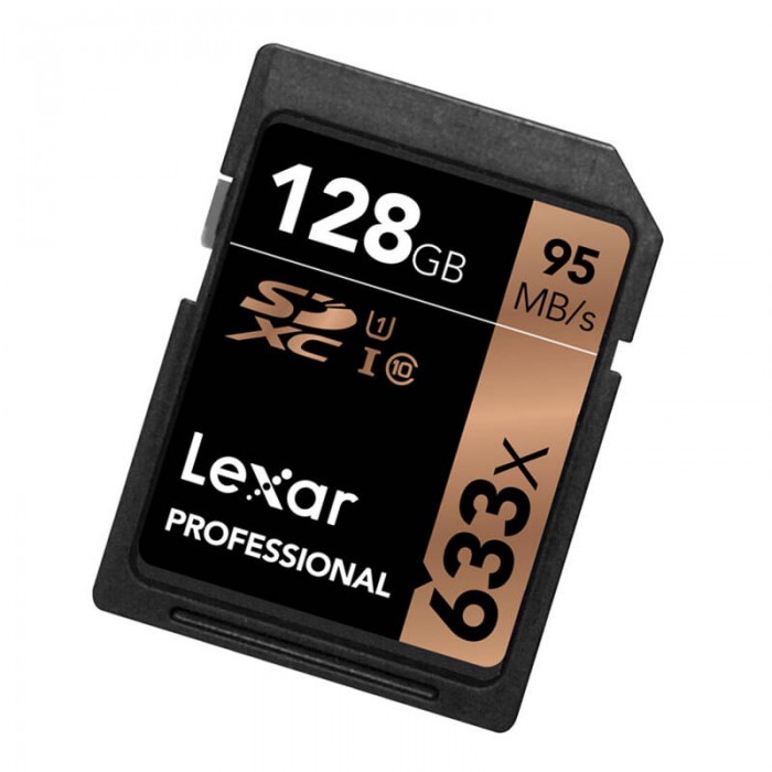 Thẻ nhớ 128GB Pro 633X SDHC 95MB/45MB/s Lexar