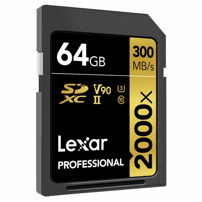Thẻ nhớ 64GB Pro 2000X SDXC UHS2 U3 300MB/260MB/s 