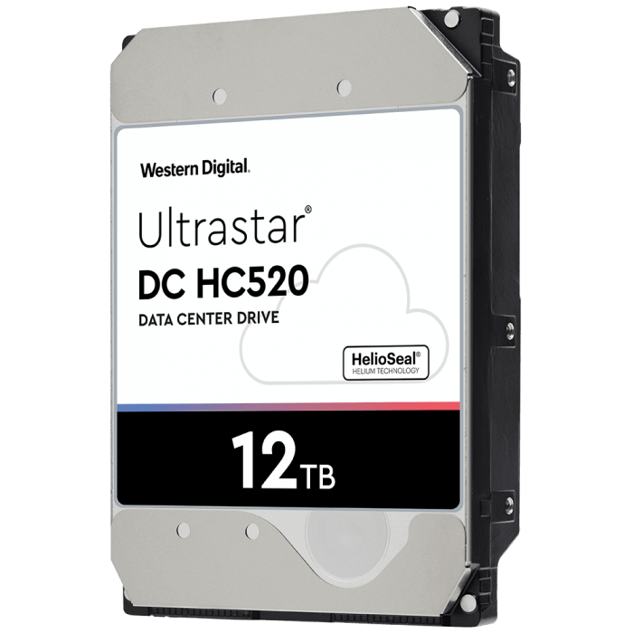 Ổ cứng HDD Enterprise WD Ultrastar 12TB 3.5" - HUH721212ALE604