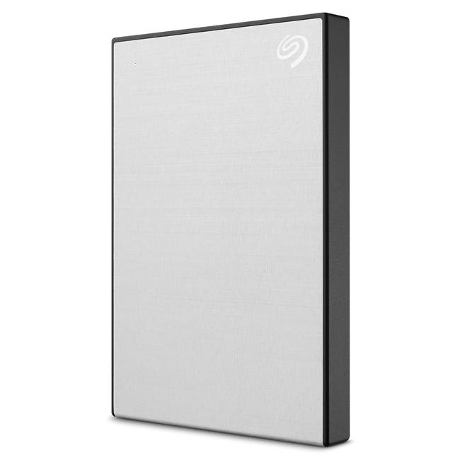 Ổ cứng cắm ngoài Seagate Backup Plus Slim – Polished aluminium 1TB Silver – STHN1000401