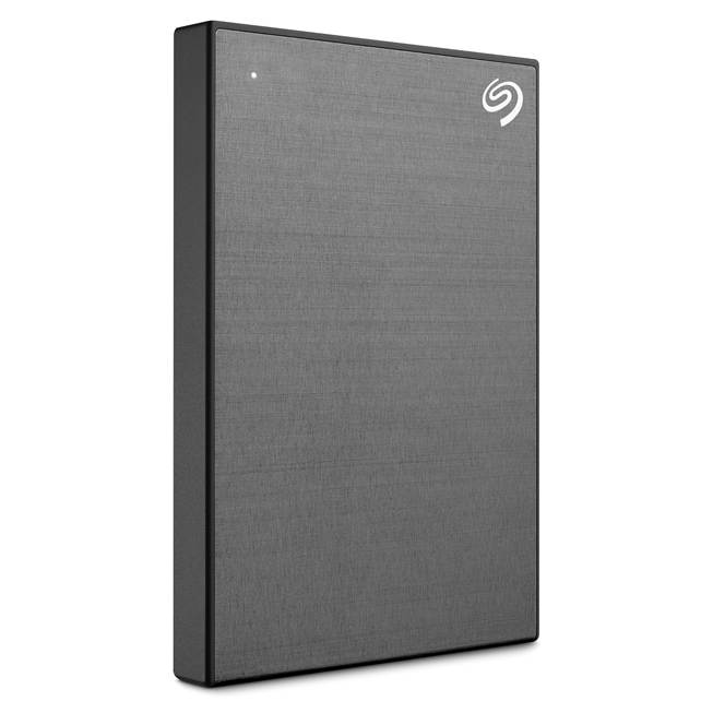 Ổ cứng cắm ngoài Seagate Backup Plus Slim – Polished aluminium 1TB Grey– STHN1000405