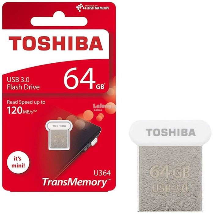USB Toshiba Towadako 64GB White  mini U364