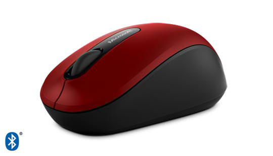 Chuột Microsoft Bluetooth Mobile Mouse 3600 RED