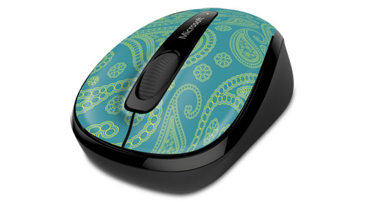 Chuột Microsoft Wireless Mobile Mouse 3500 màu paisley swatch