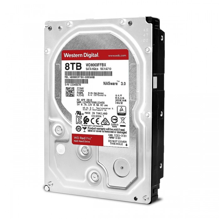 Ổ cứng HDD WD Red Pro 8TB 3.5" - WD8003FFBX