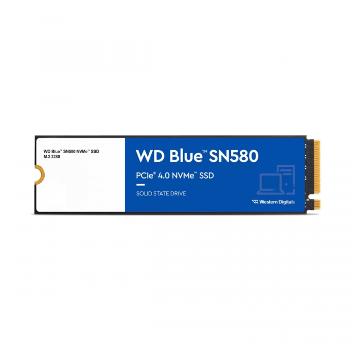 Ổ cứng SSD WD Blue 250GB SN580 NVMe PCIe Gen4 - WDS250G3B0E