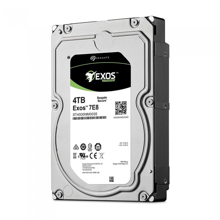 Ổ cứng HDD Seagate Enterprise Exos 7E2 4TB 7200RPM SATA 3 6.0 GB/S 128MB 3.5" - ST4000NM0035