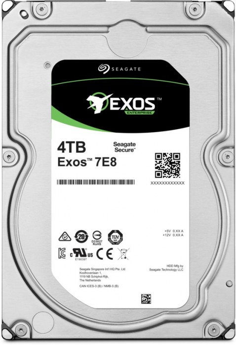 Ổ cứng HDD Seagate Enterprise Exos 7E2 4TB 7200RPM SAS 3 12 Gb/s 128MB 3.5" - ST4000NM0125