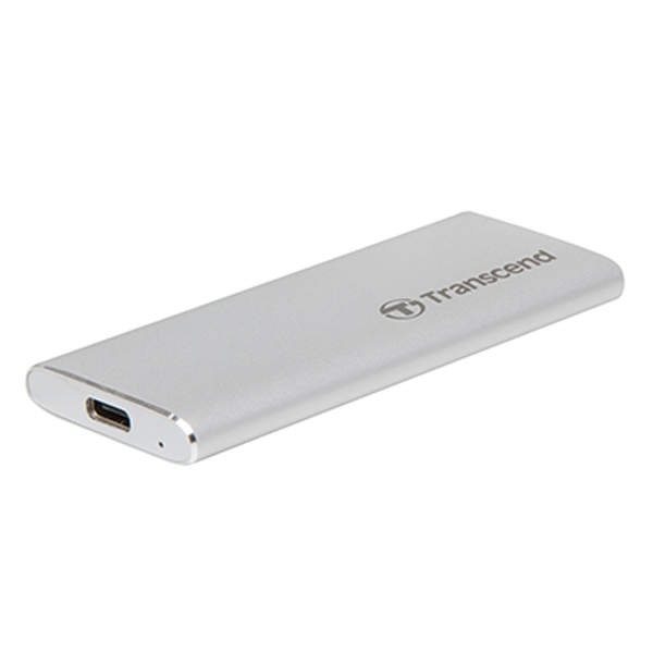 Ổ cứng di động SSD Transcend ESD240C 120GB 2.5" USB Type C - TS120GESD240C (Bạc)