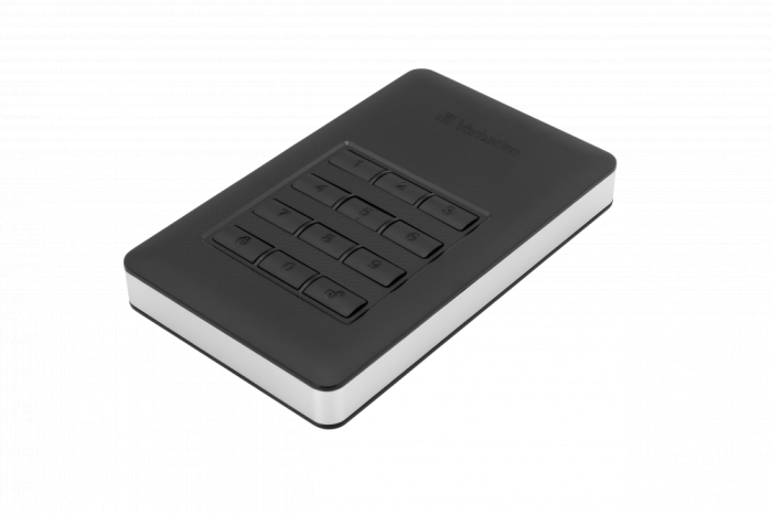 Ổ cứng di động Verbatim 2.5' USB 3.0 w/Keypad Access 2 TB (Đen)