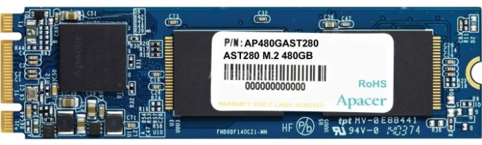 Ổ cứng SSD Apacer AST280 M.2 480 GB (AP480GAST280-1)